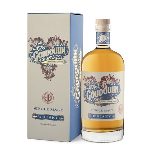 WHISKY SINGLE MALT AFFINE EN FUT D'ARMAGNAC GOUDOULIN