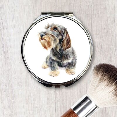 Compact Mirror Benson Dachshund