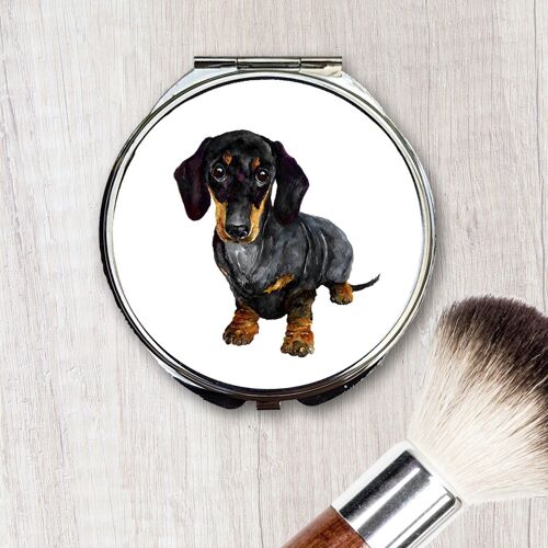 Compact Mirror, Danny, Dachshund