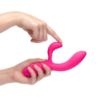 Vibratore coniglietto flessibile Pink Nito