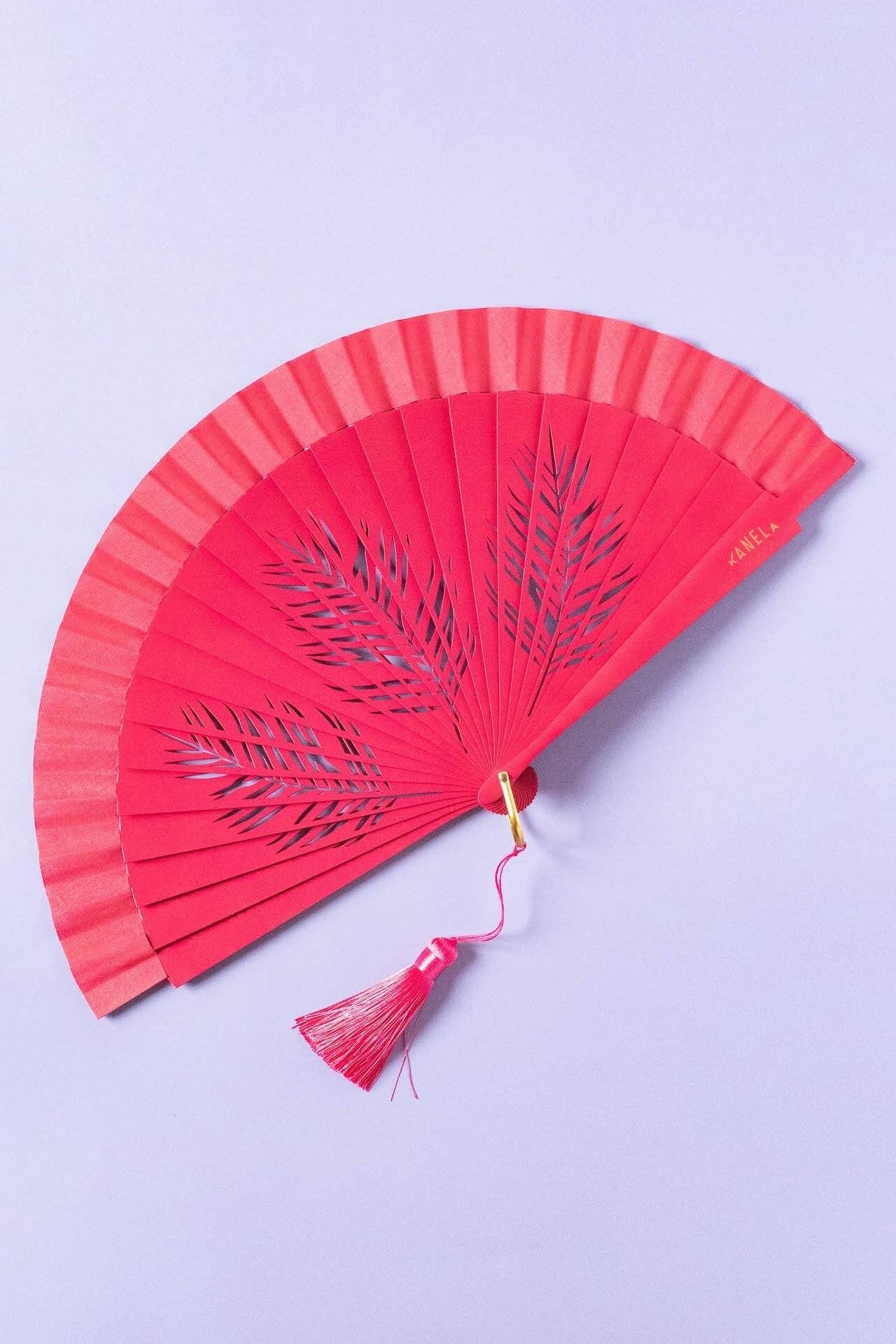 Ventaglio Palma Magenta