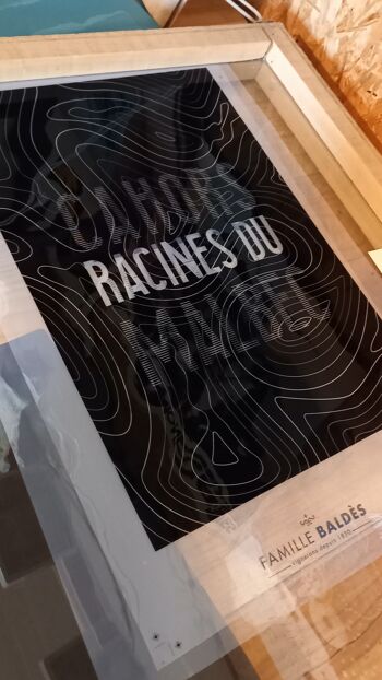 Affiche sérigraphiée - Cahors Racines du Malbec 3