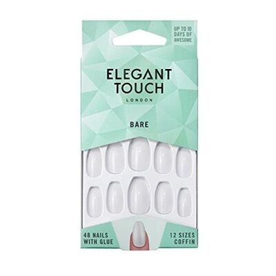 Elegant Touch - Bare Coffin False Nails