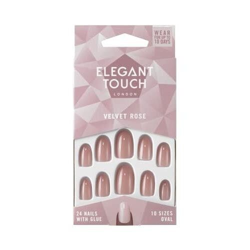 Elegant Touch - Faux ongles Velvet Nude