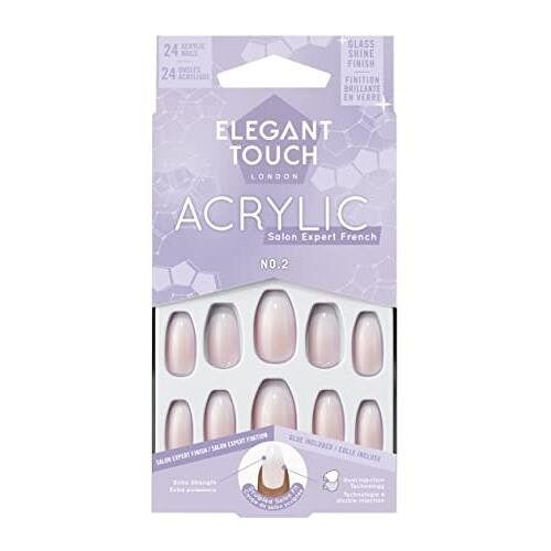 Elegant Touch - Faux ongles Acrylic French n°02