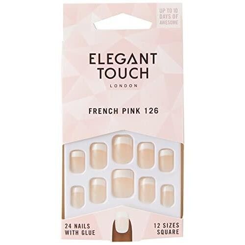 Elegant Touch - Faux ongles French Nails 126