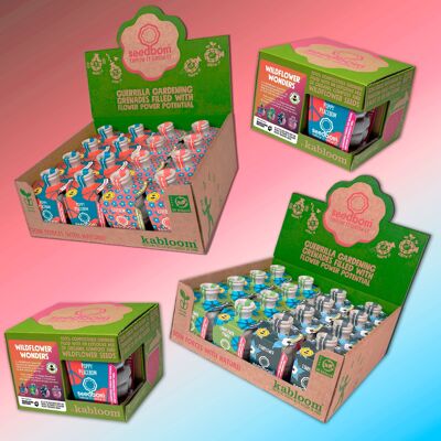 Wildflower Wonders Seedbom Trade Bundle (Save 5%)