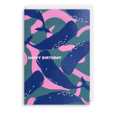 BALENE COMPLEANNO Card
