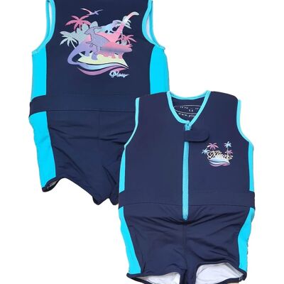 Maillot de bain flottant garçon : Dino Island