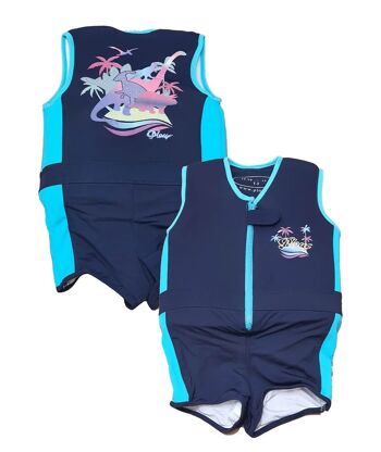 Maillot de bain flottant garçon : Dino Island 1