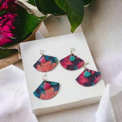 Zoe cork earrings