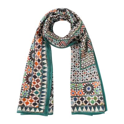 Sciarpa multicolore Mehdya - 100% Modal - (180x65 cm)