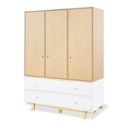 Wardrobe 'Boks' large with 3 doors