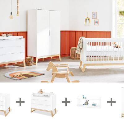 Children's room 'Bridge' wide, incl. wall shelf