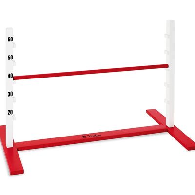 Haie d'obstacle 'Hotte', rouge