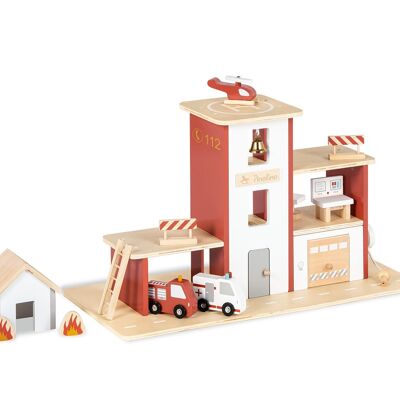 Fire station 'Ben' with accessories (with FSC)