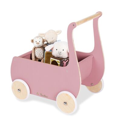 Puppenwagen 'Mette', rosa