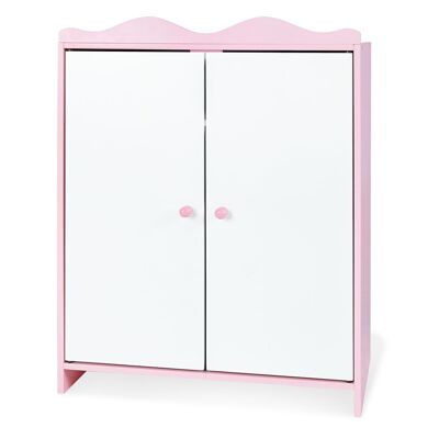 Puppenschrank 'Jasmin', rosa