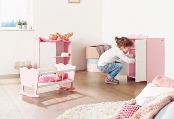 Armoire de poupée 'Jasmin', rose 5