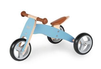 Mini tricycle 'Charlie', bleu/nature 2