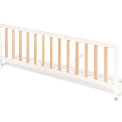 Bed guard 'Comfort', white/nature