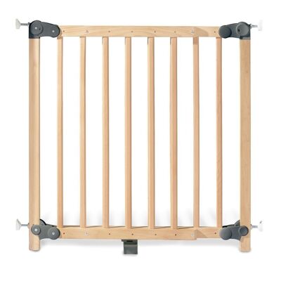 Porte et barrière d'escalier 'Baby Lock Premium', laqué clair