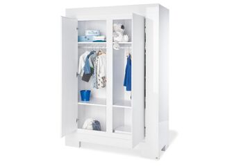 Armoire 'Sky', blanche 3