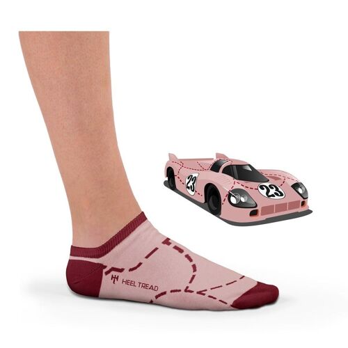 Pink Pig Low Socks