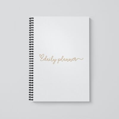 Daily Planner A5 Dainty Heart