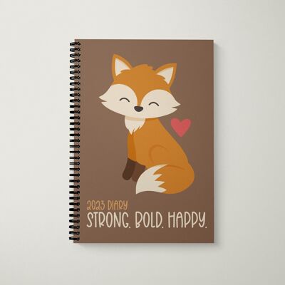 2023 Diary A5 Autumn Fox