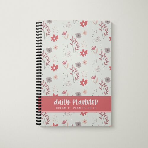 Daily Planner A5 Bright Floral