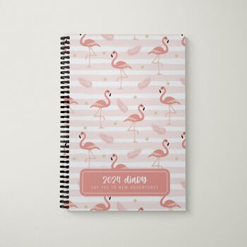 Agenda 2023 A5 Dainty Flamingo 1