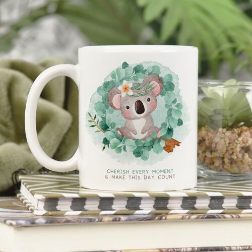 Ceramic Mug Koala Blush Cherish Moments