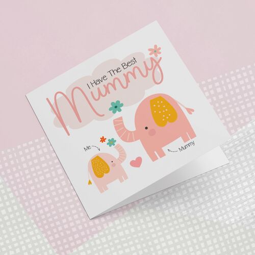 Greeting Card The Best Mummy