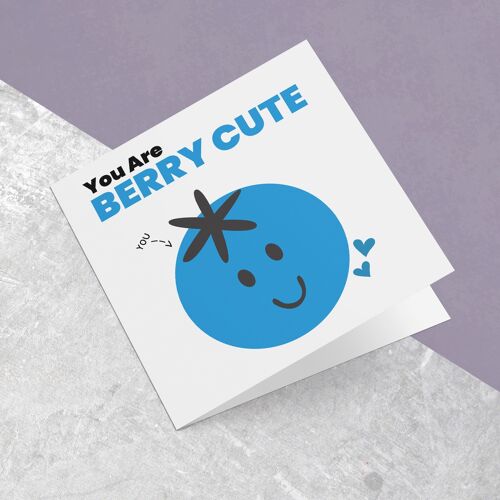 Greeting Card You Are Berry Cute