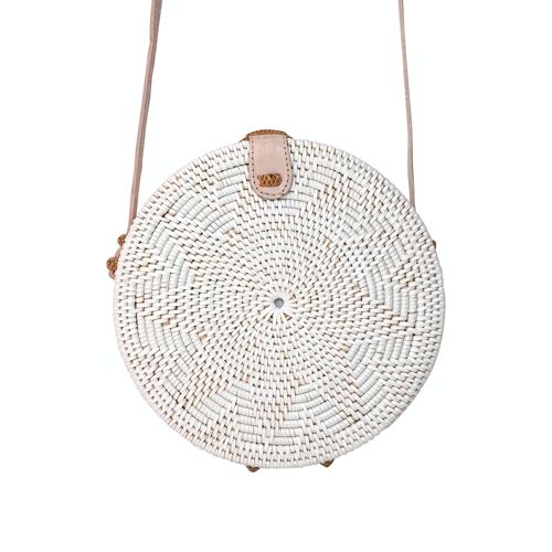 White Bali Bag 20 cm