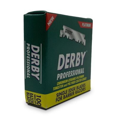 Derby Professional Rasierklingen - 100 Halbe Rasierklingen