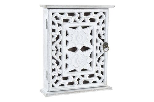 GUARDALLAVES MDF 22X6X26 MANDALA DECAPE BLANCO GL195131