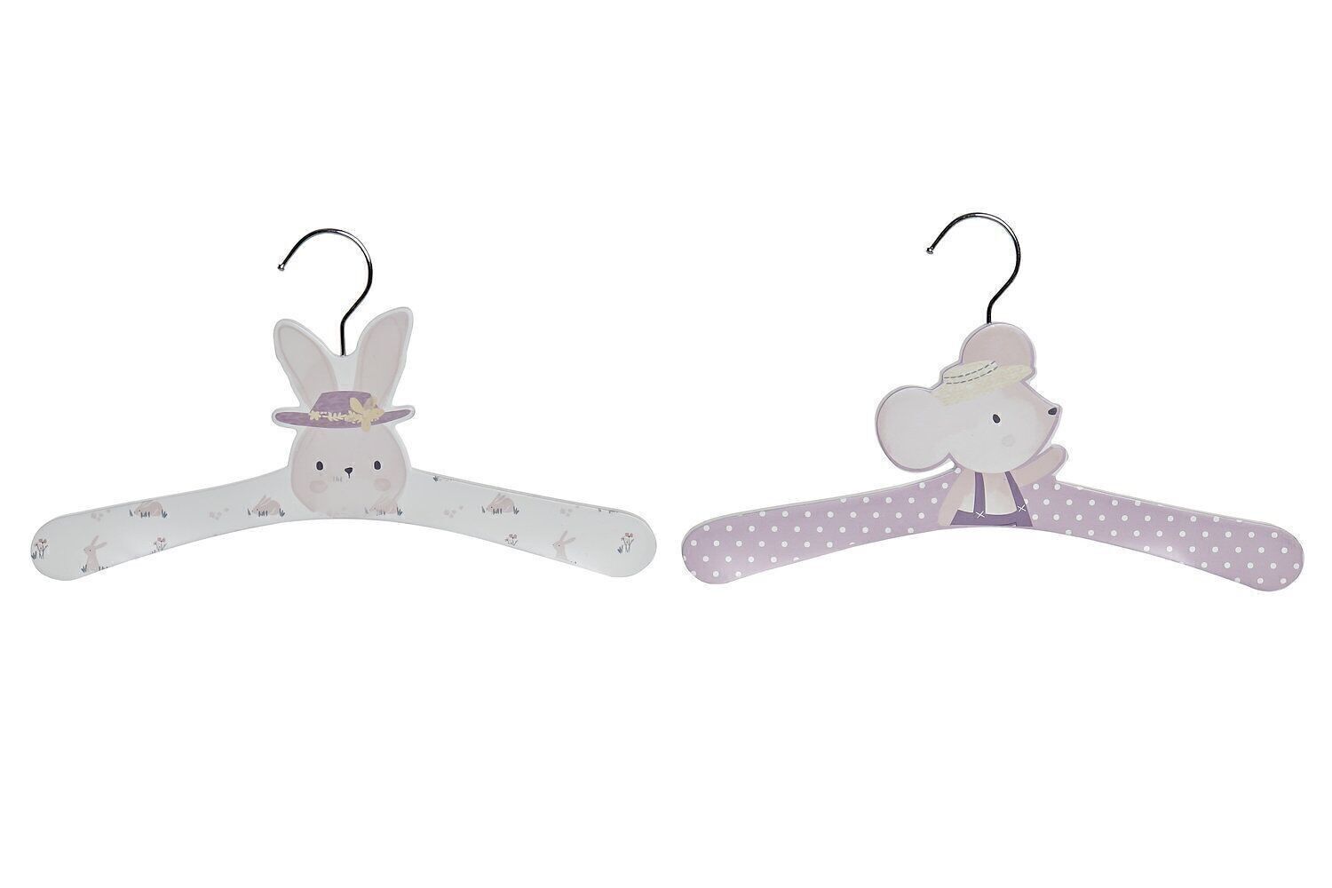 APPENDIABITI MDF METALLO 32X1,5X18 CONIGLIO 2 ASSORTIMENTI. LD173248