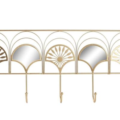 METAL WALL HANGER 47X5X20 GOLDEN FAN LD191061