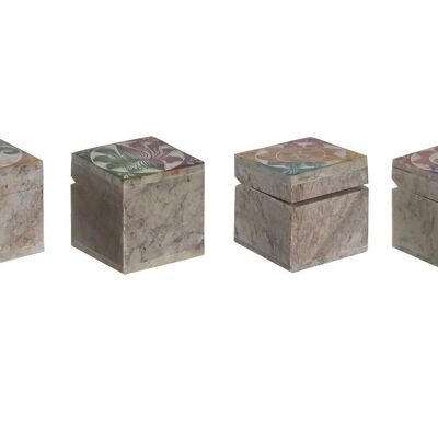 JOYERO PIEDRA 5X5X5 LOTO TALLADO 4 SURT. LD205028