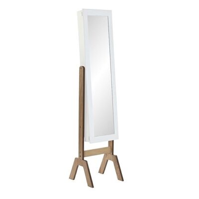 JOYERO MDF ESPEJO 35,7X35,8X154 BLANCO JO196765