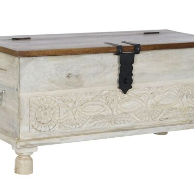 IRON ACACIA CHEST 90X41X45 27 NATURAL MB162386