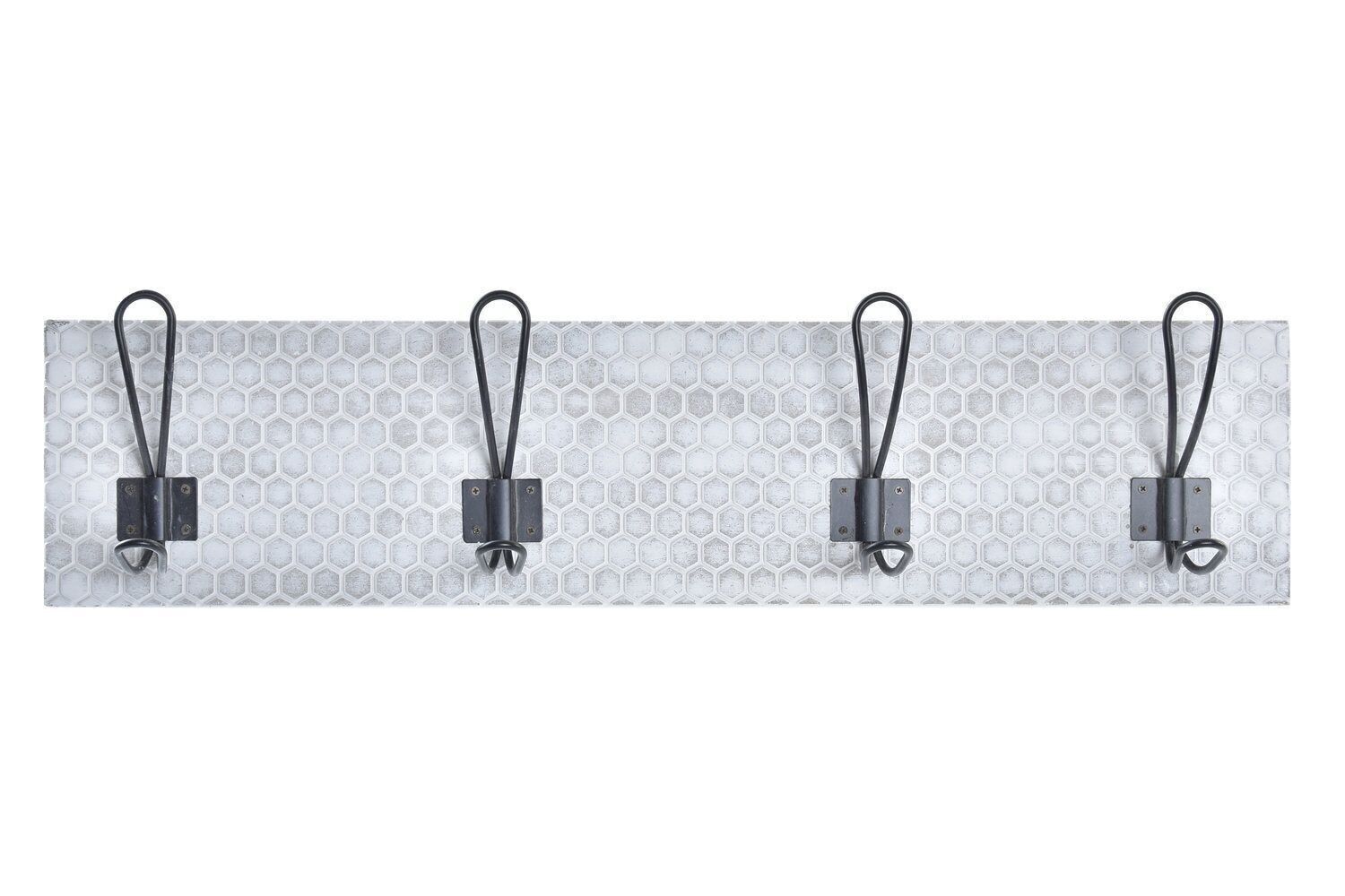 WANDAUFHÄNGER MDF METALL 60X7X18 DECAPE WEISS PP195147