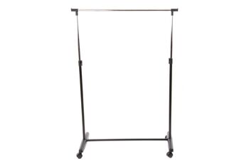 PORTE-MANTEAU EN MÉTAL 83X43X95 160 CHROME PP208226 1