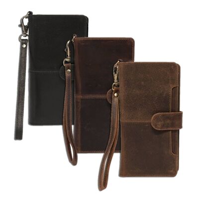 Apple iPhone 12 Leather Case – Buffalo Leather Bookcase