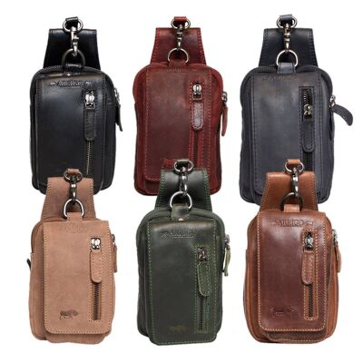 Arrigo - Backpack Light Brown Washed Leather