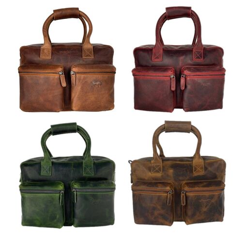 Arrigo - Large Western Bag Supple Cowhide Leather 6 colours