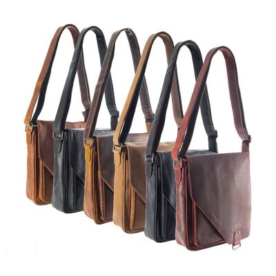 Arrigo Leather Shoulder bag Crossbody Bag 7 colors available