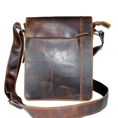 Arrigo Shoulder Bag Men or Women - 3 colours buffalo leather